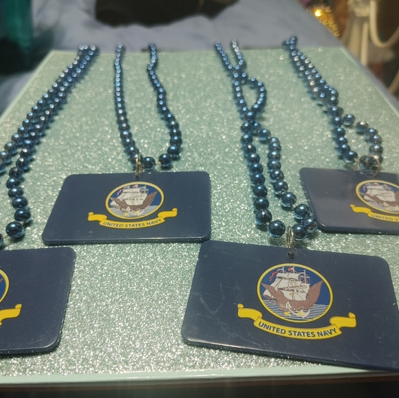 NWT 4 US NAVY NECKLACES - Picture 5 of 13